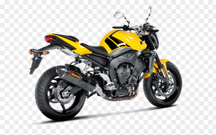 Motorcycle Yamaha FZ1 Exhaust System Motor Company Akrapovič PNG