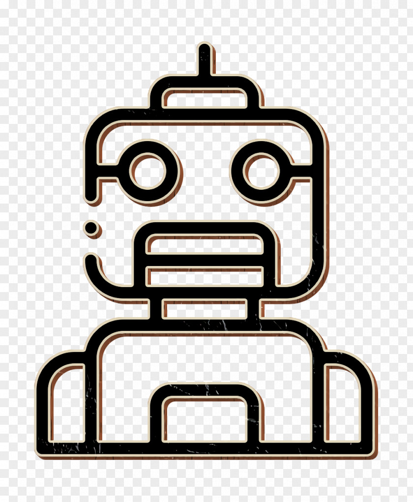 Nerd Icon Robot PNG