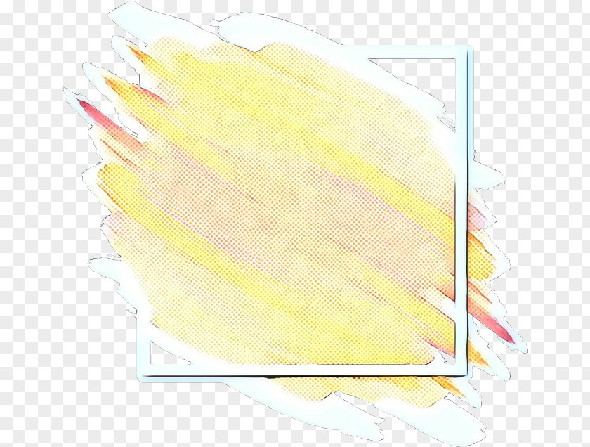 Paper Product Feather Yellow Background PNG