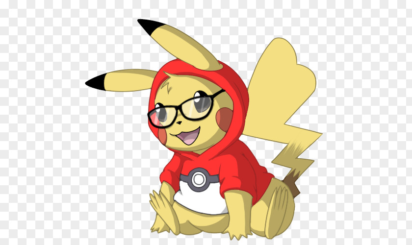 Pikachu Female Mammal Character Glasses Clip Art PNG
