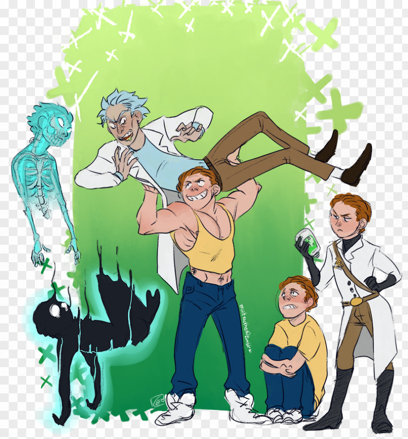 Rick Potion 9 Morty Smith Sanchez Pocket Mortys Cartoon PNG