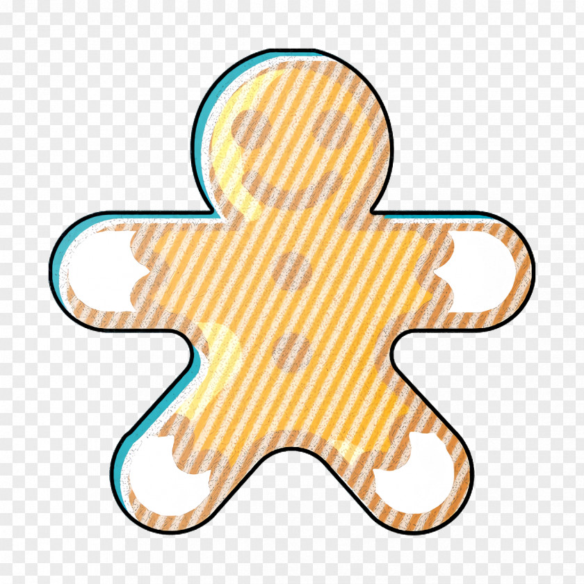 Symbol Sweet Icon Christmas Cookie Gingerbread PNG
