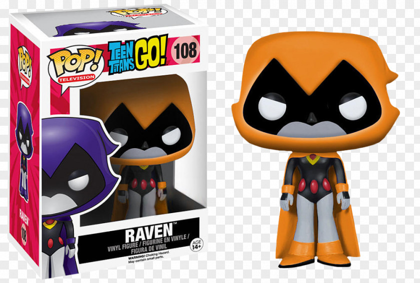 Teen Titans GO Figure Raven Robin Dick Grayson Funko PNG