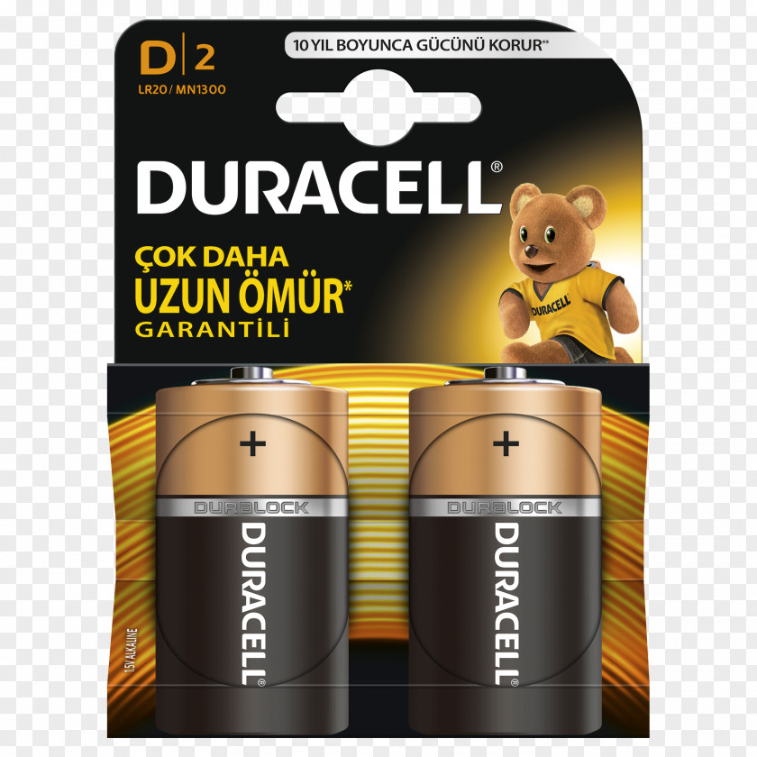 Duracell Battery Charger Electric Alkaline D PNG
