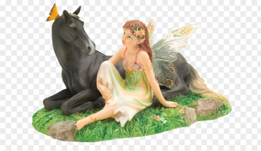 Fairy Tale Horse Figurine Porcelain PNG