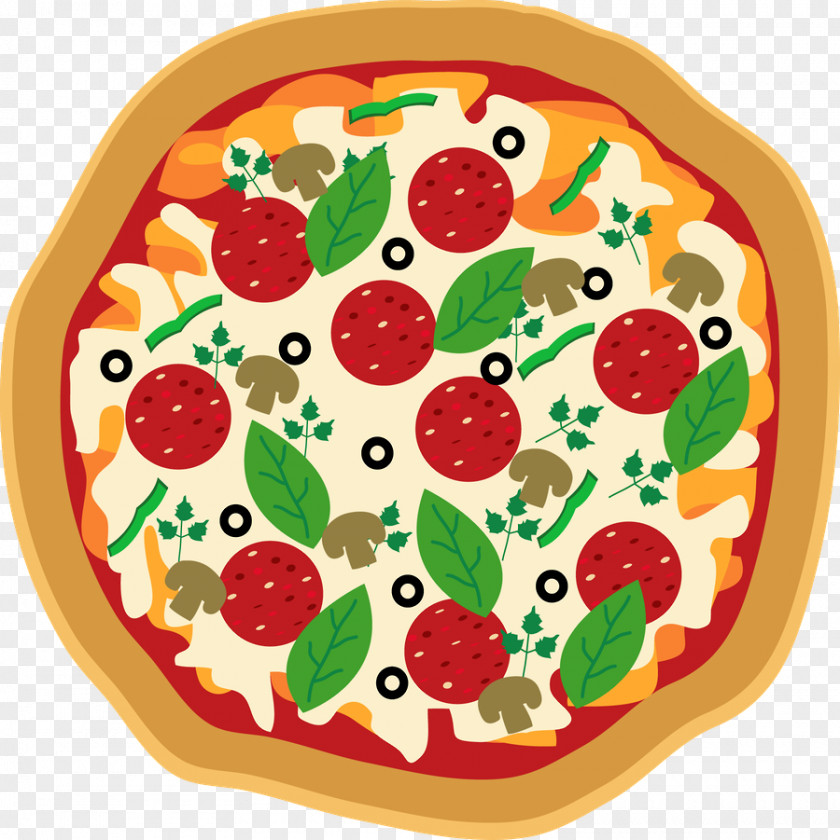 Pizza Chicago-style Fast Food Cheese Sandwich Clip Art PNG