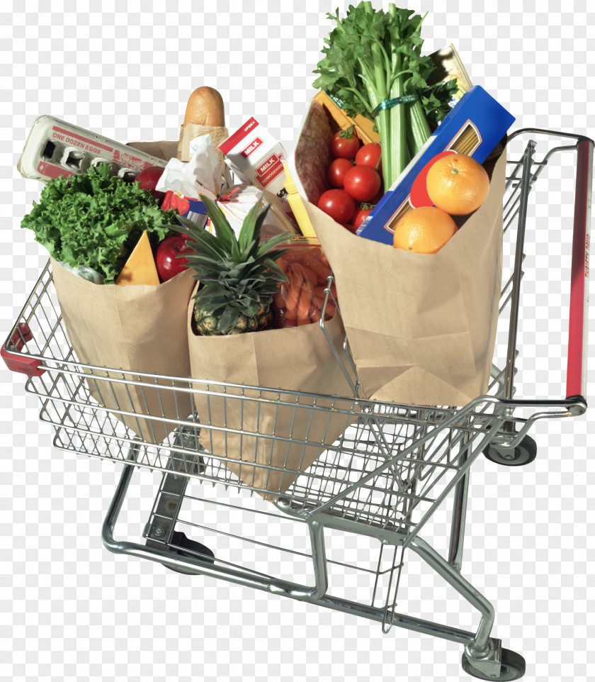 Shopping Cart Grocery Store List Supermarket Publix PNG