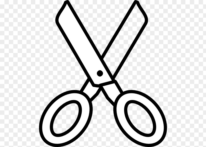 Simple Scissors Cliparts Comb Hair-cutting Shears Clip Art PNG