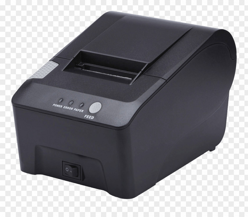 Cash Counter Laser Printing Paper Thermal Printer PNG