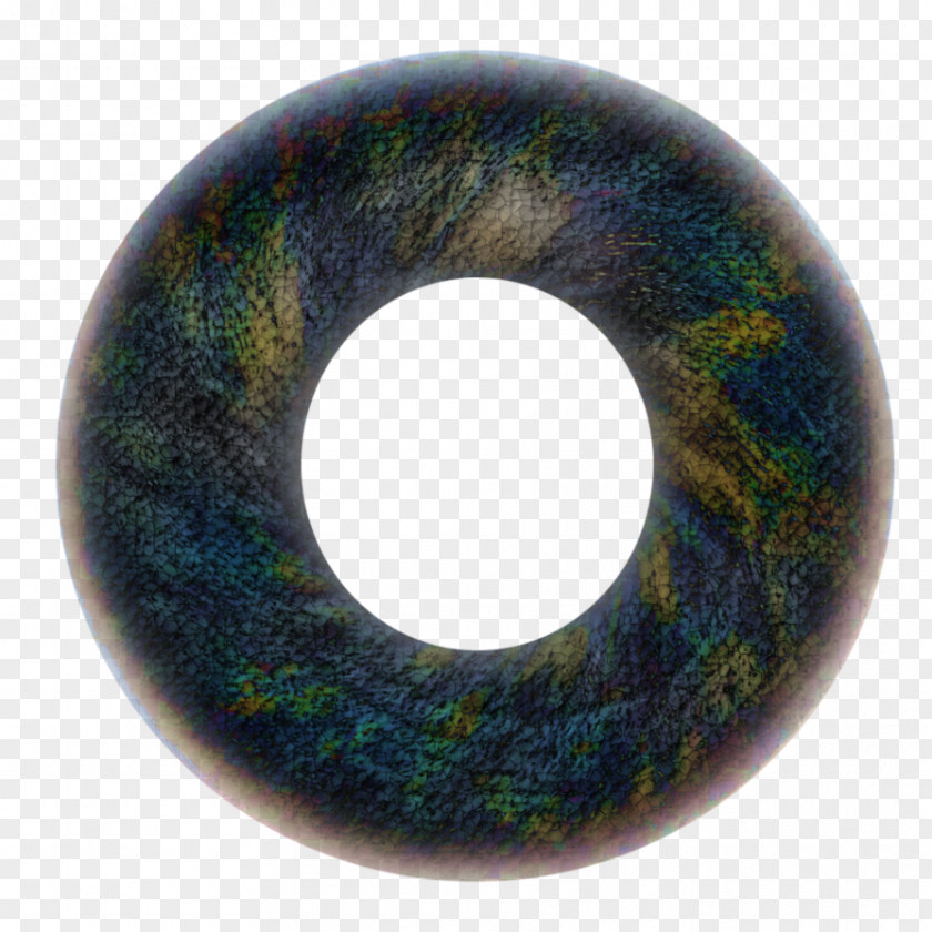 Circular Glass Turquoise Circle Organism PNG