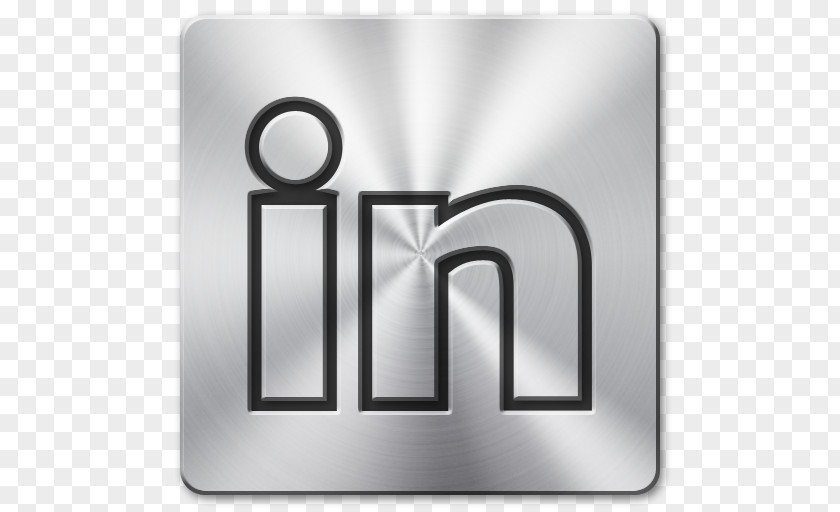 Drawing Linkedin Vector Social Media Networking Service Brushed Metal PNG