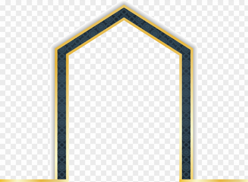 Gold Line Decorative Frame Download Clip Art PNG