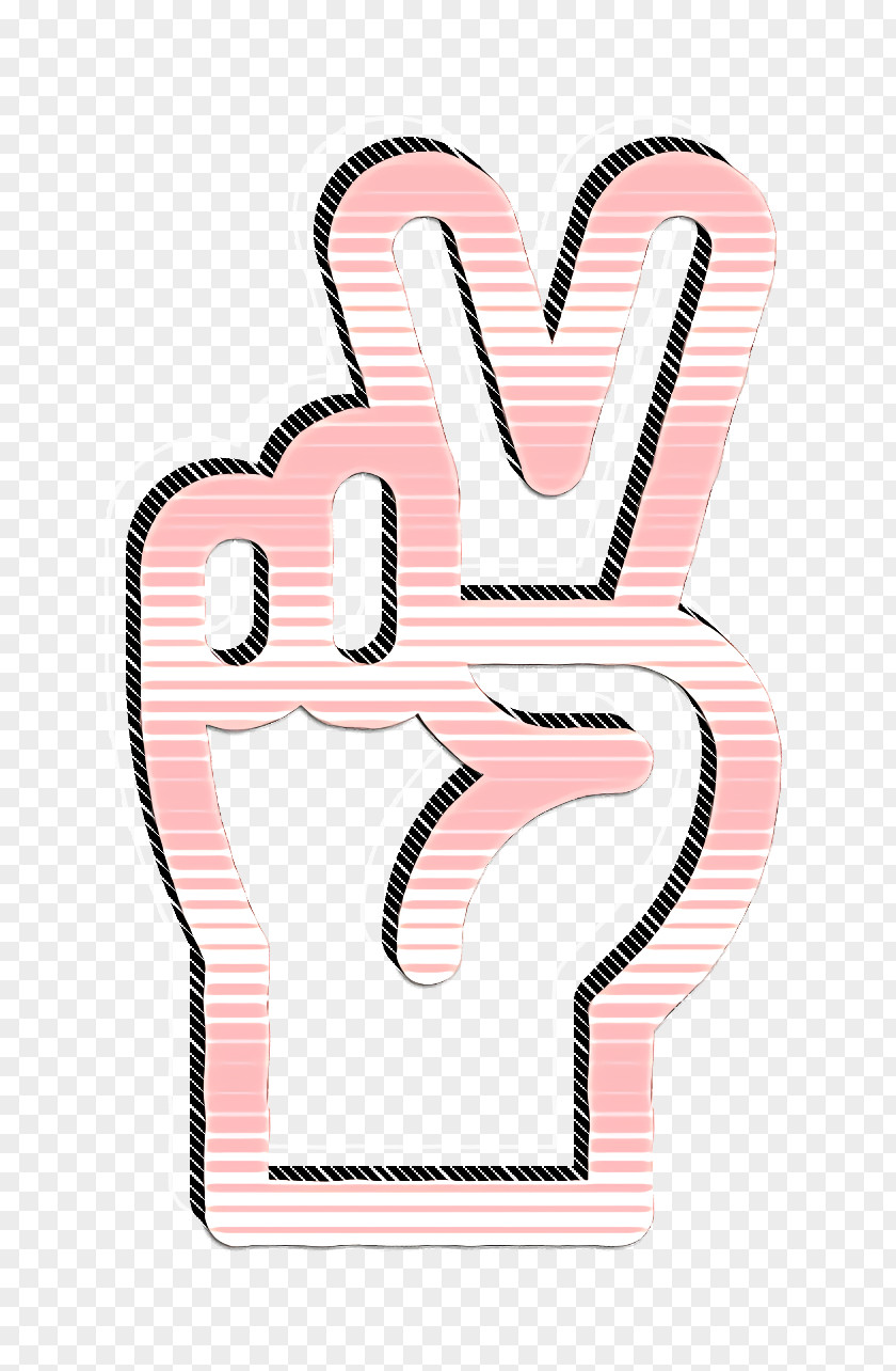 Hand Icon Two Gestures PNG