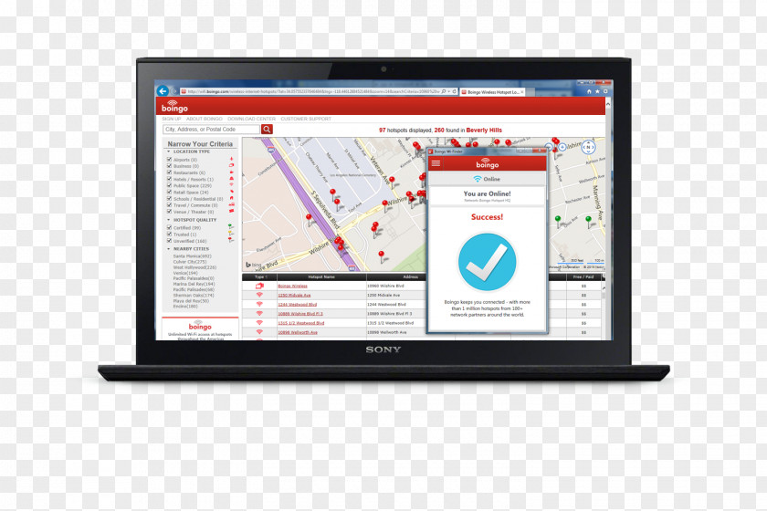 Passpunkt Boingo Wireless Computer Software Wi-Fi Hotspot PNG