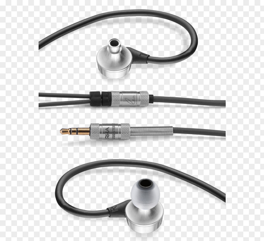 Ear Test Microphone RHA MA750i Headphones In-ear Monitor PNG