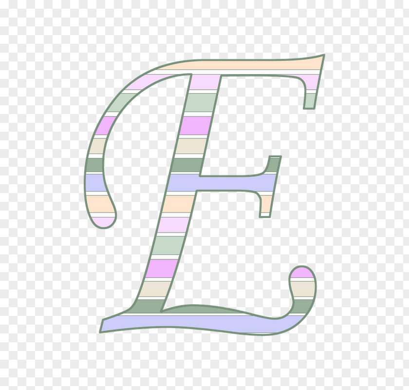 Pastel Colors Alphabet Letter Case Clip Art PNG