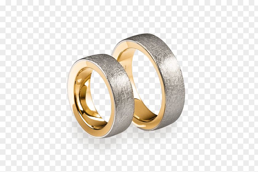 Ring Wedding Brilliant Colored Gold PNG