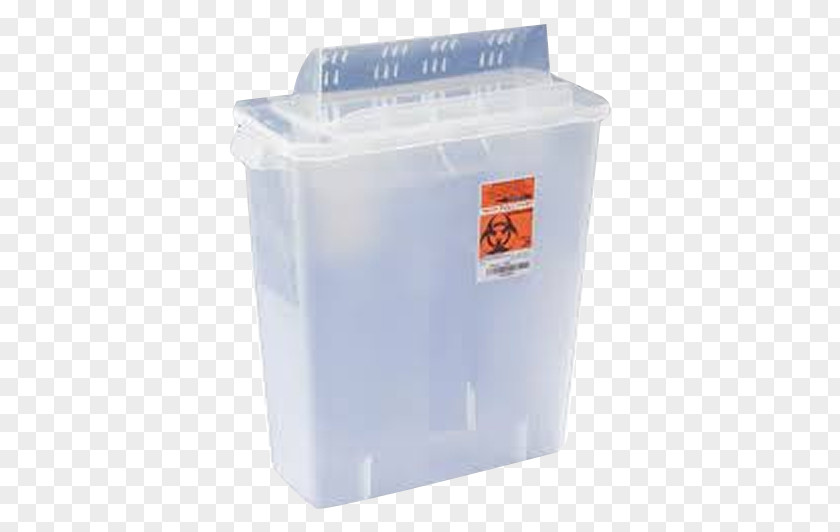 Waste Containment Sharps Plastic Container Transport Lid PNG