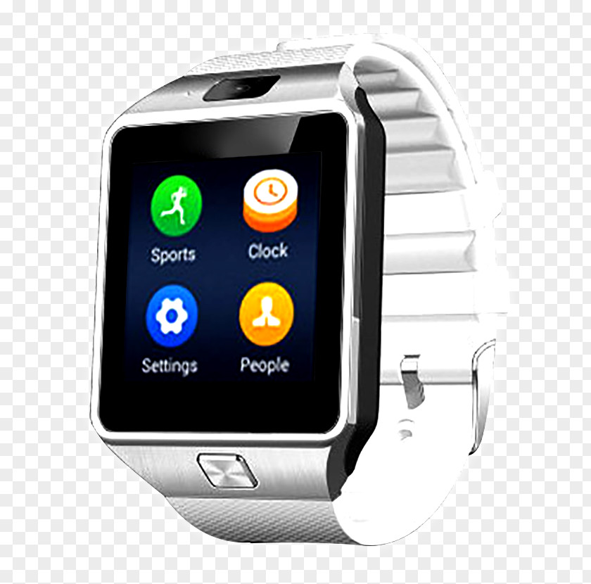 Android Smartwatch Subscriber Identity Module DZ09 Smart Watch PNG