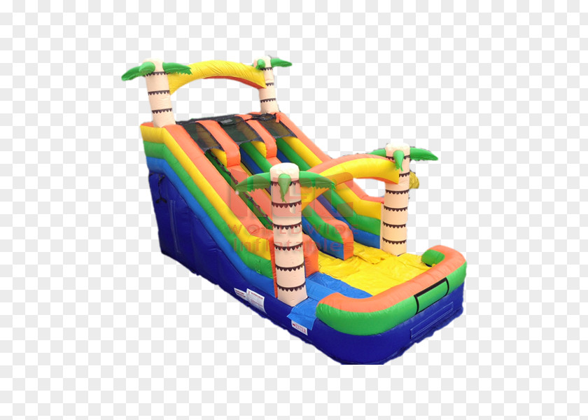 Floating Island Inflatable Bouncers Game Recreation Playground Slide PNG