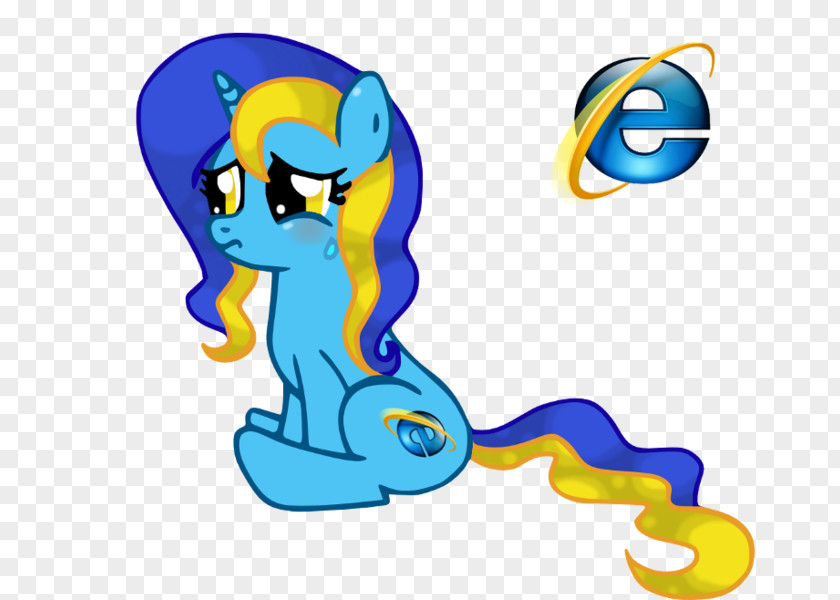 Internet Explorer Pony Image GIF PNG