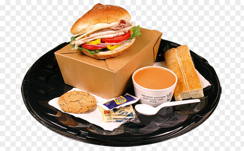 Lunch Box Breakfast Sandwich Buffet Hamburger Fast Food PNG