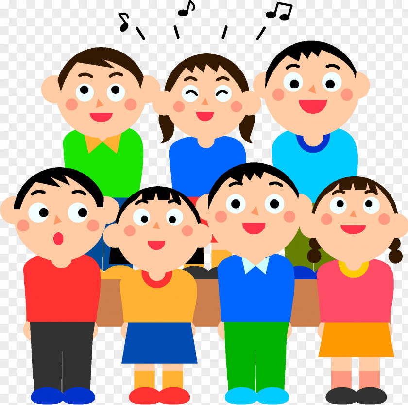 Singing Children's Choir Clip Art PNG