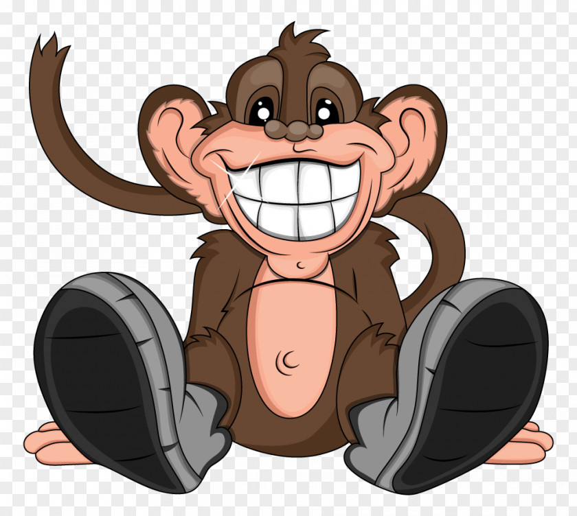 Vector Cartoon Monkey Royalty-free Photography Clip Art PNG