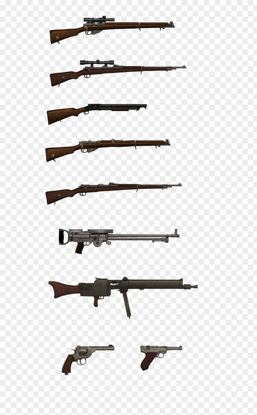Weapons First World War Weapon Firearm Machine Gun Stock PNG