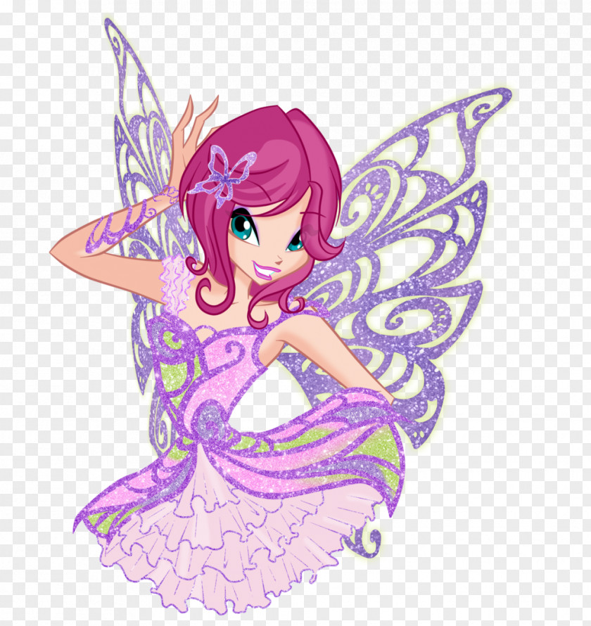 Winx Tecna Musa Aisha Art Animation PNG