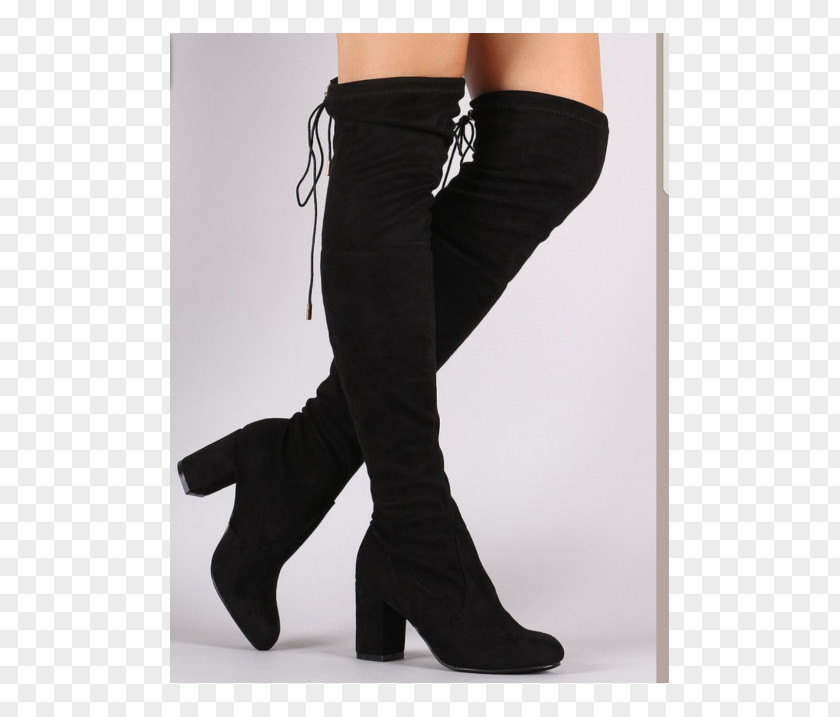 Boot Over-the-knee Knee-high Thigh-high Boots Drawstring Clothing PNG