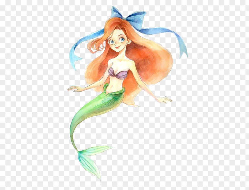 Disnet Mermaid Merman Fairy PNG