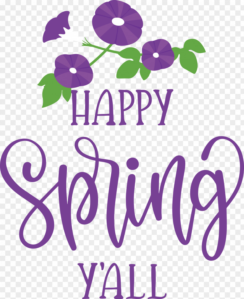 Happy Spring PNG