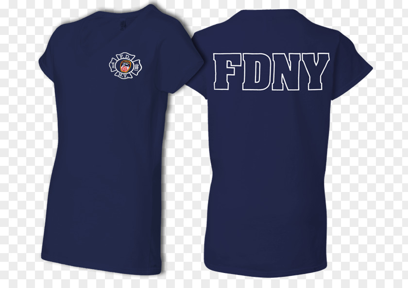 T-shirt New York City Fire Department Polo Shirt PNG