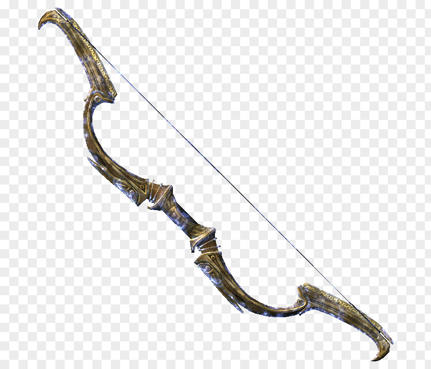 Weapon The Elder Scrolls IV: Oblivion Skywind Bow And Arrow Video Games PNG