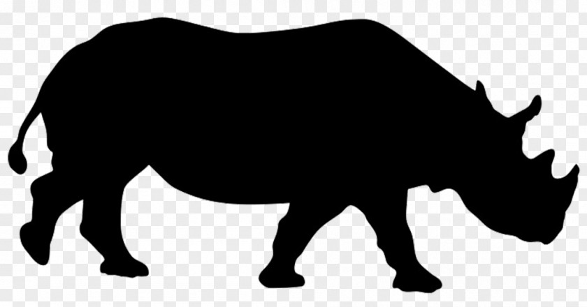 Animal Silhouettes Hippopotamus Drawing Clip Art PNG