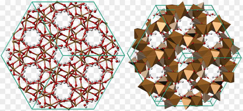 Crystal Dioptase Structure System PNG