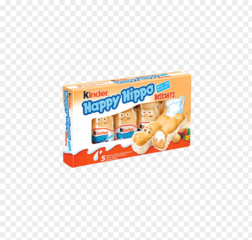 Double Happiness Kinder Happy Hippo Chocolate Cream Hazelnut Wafer PNG