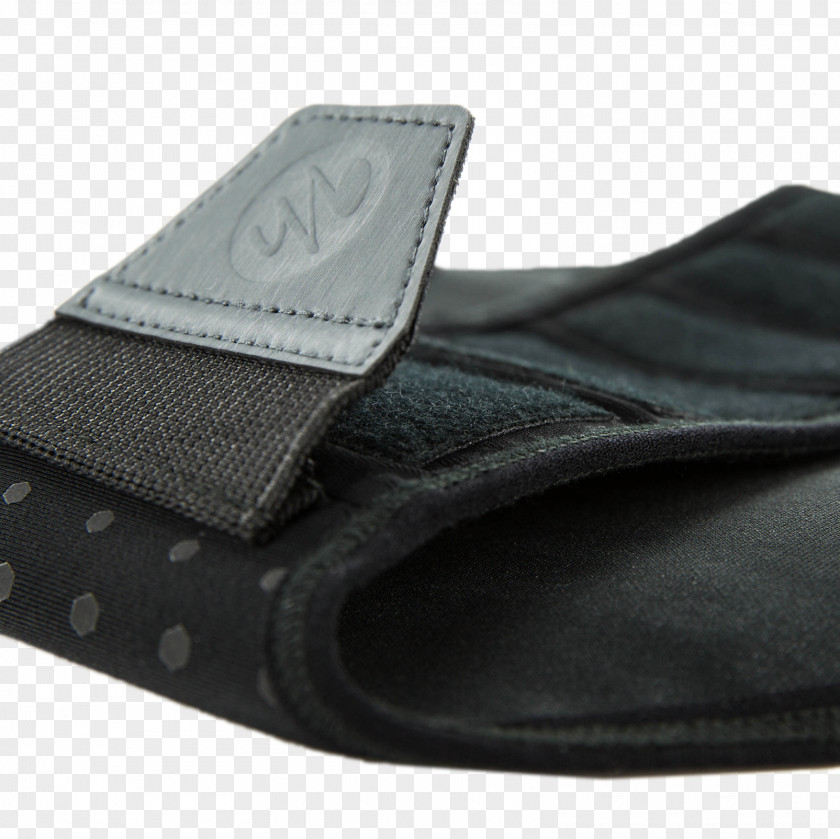 Leather Shoe Black M PNG