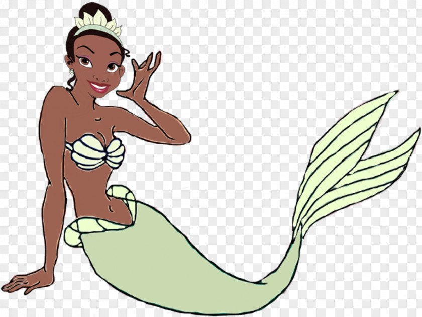 Mermaid A Tiana Ariel Merida PNG