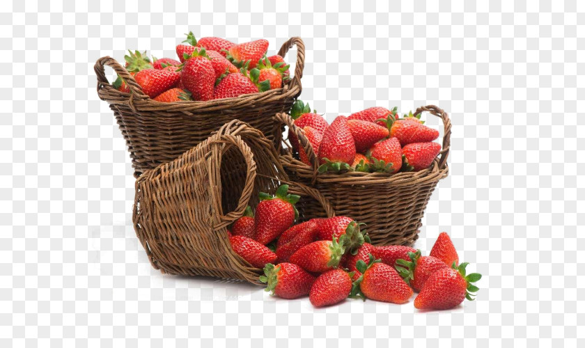 Strawberry Creative Frutti Di Bosco Basket Fruit Wallpaper PNG