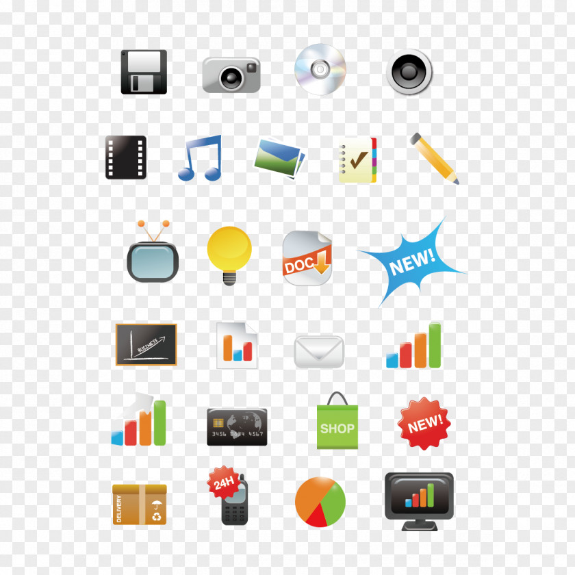 Vector Computers And Notes Stock Photography Button Icon PNG