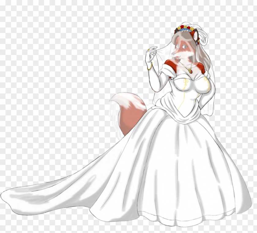 Veil Herb Wedding Brautschleier Bride Dress PNG