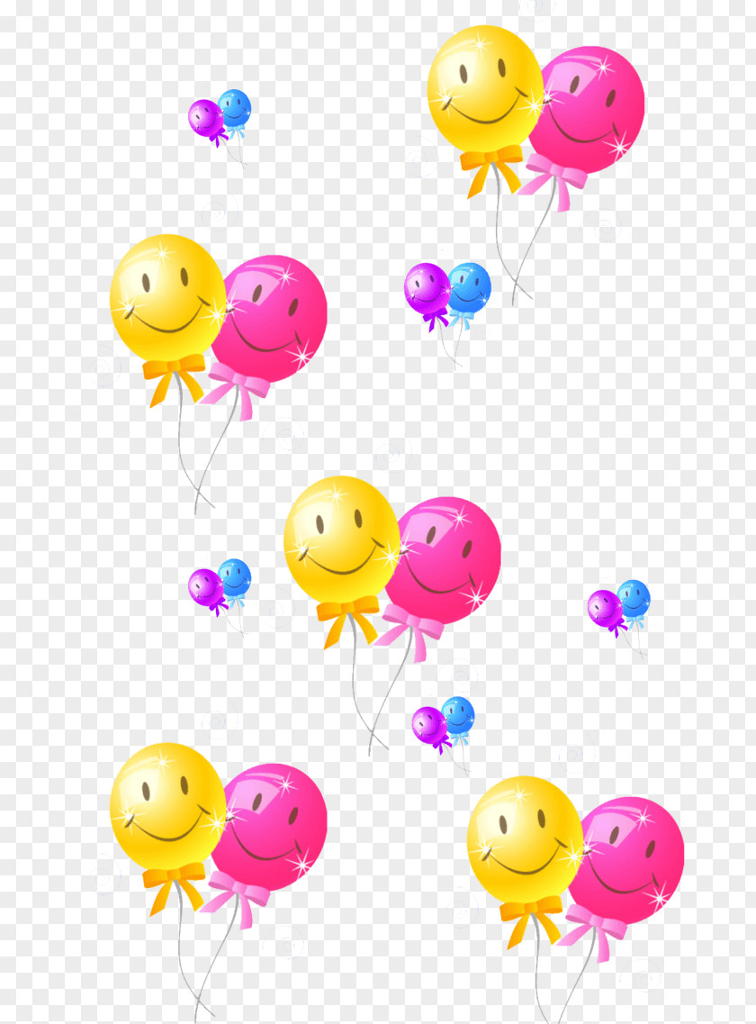 Ballon Graphic Smiley Design Image Clip Art PNG