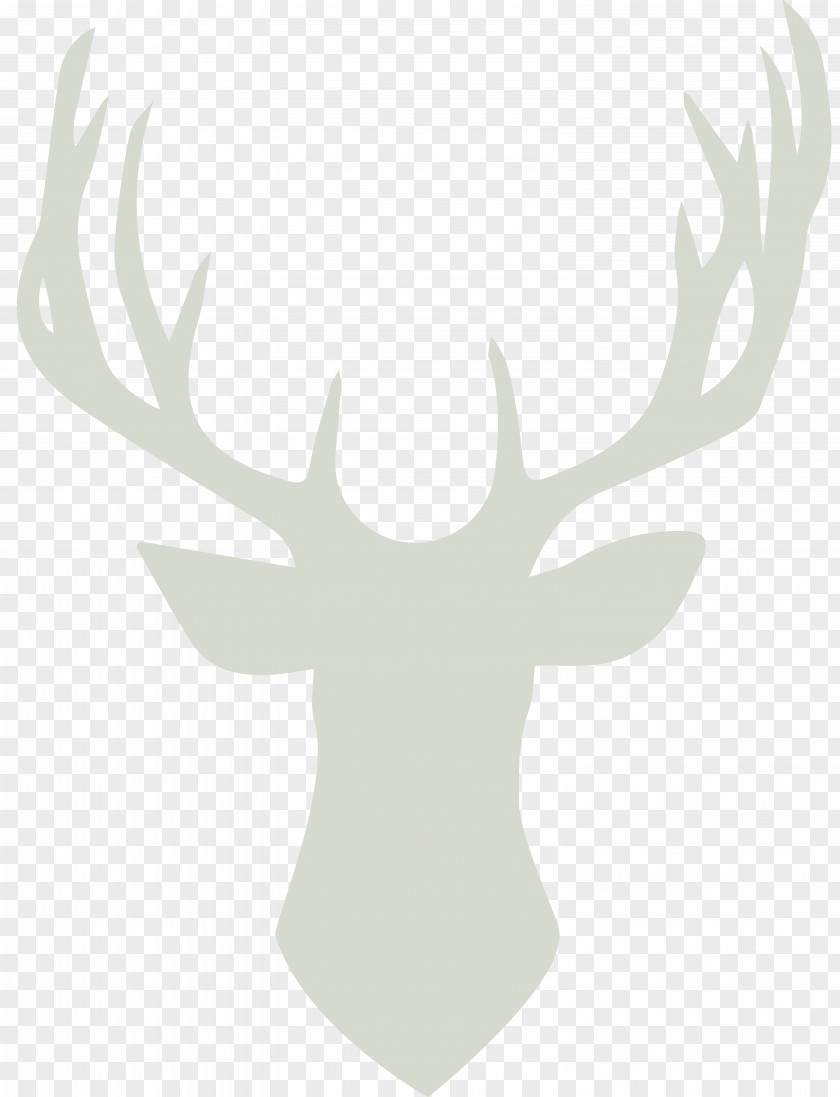 Deer Reindeer Red Silhouette Clip Art PNG