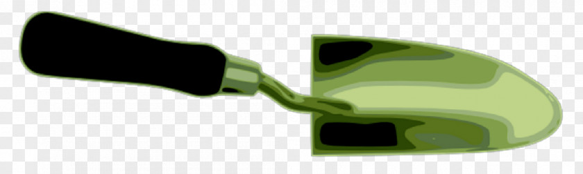 Green Cartoon Shovel Brand Font PNG