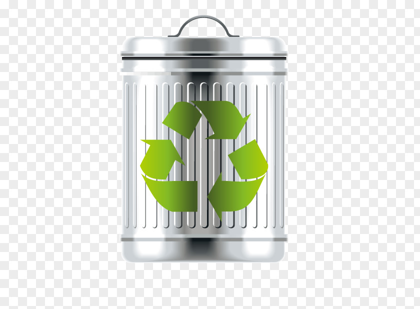 Trash Can Recycling Bin Waste Container PNG