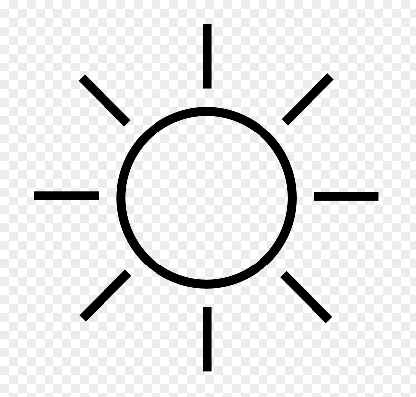 Symbol Solar Sunlight Clip Art PNG