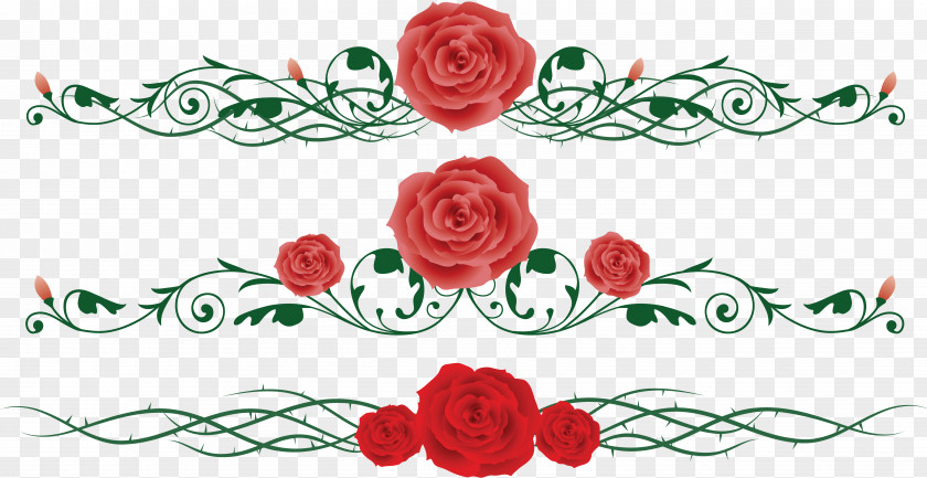 Chinese Border Rose Vine Flower Thorns, Spines, And Prickles Clip Art PNG