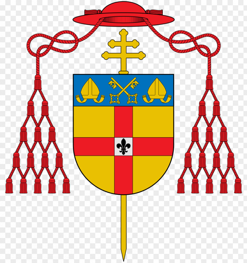 Coat Of Arms Cardinal Crest Pontifical Ecclesiastical Academy Santa Lucia Del Gonfalone PNG